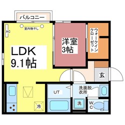 クレシア山総Ⅱの物件間取画像